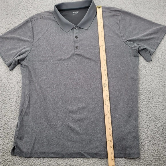 BCG Shirt‎ Mens XXL Gray Polo Golf Short Sleeve Classic Lightweight Collared - Picture 10 of 10